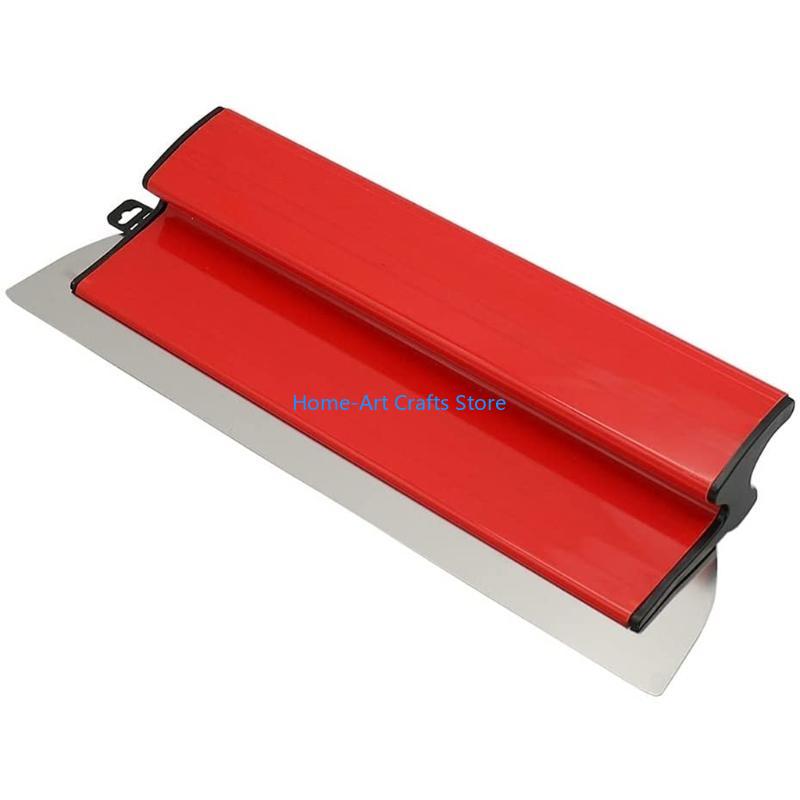 Y3NA Red Skimming Blade Plastering Painting Smoothing Spatula Flexible Blade Painting Finishing Trowel Tools