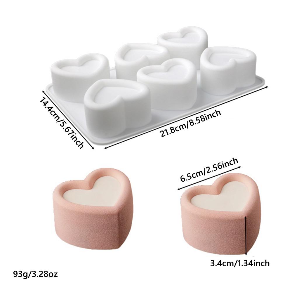 Chocolate Jelly Soap Mousse Cake Mould 6/15/18 Cavity Kitchen Tools  For DIY Baking