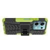 For Xiaomi Redmi Note 13 5G Tyre Pattern Case Kickstand PC+TPU Non-slip Phone Cover