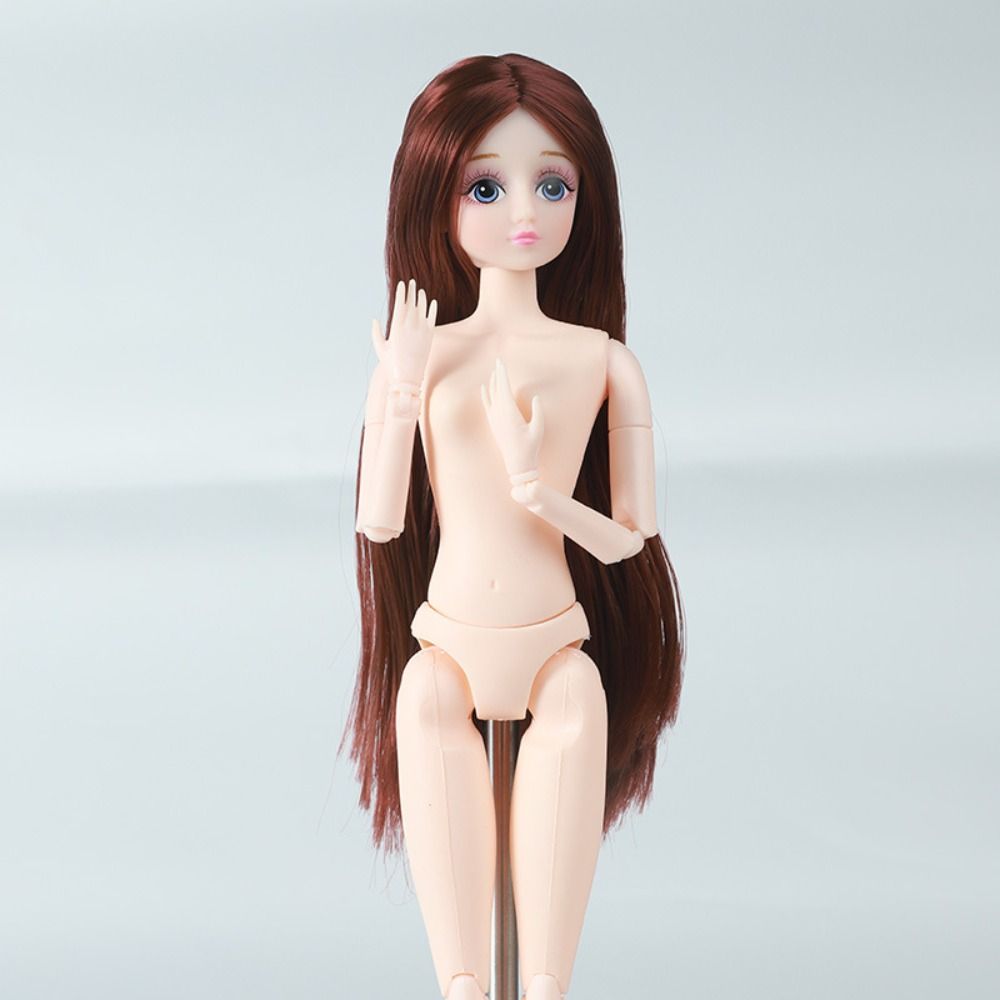 Beautiful 30cm Dress Up Doll Toys 1/6 20-joint Doll Body BJD BJD Movable Joint Doll  Girl