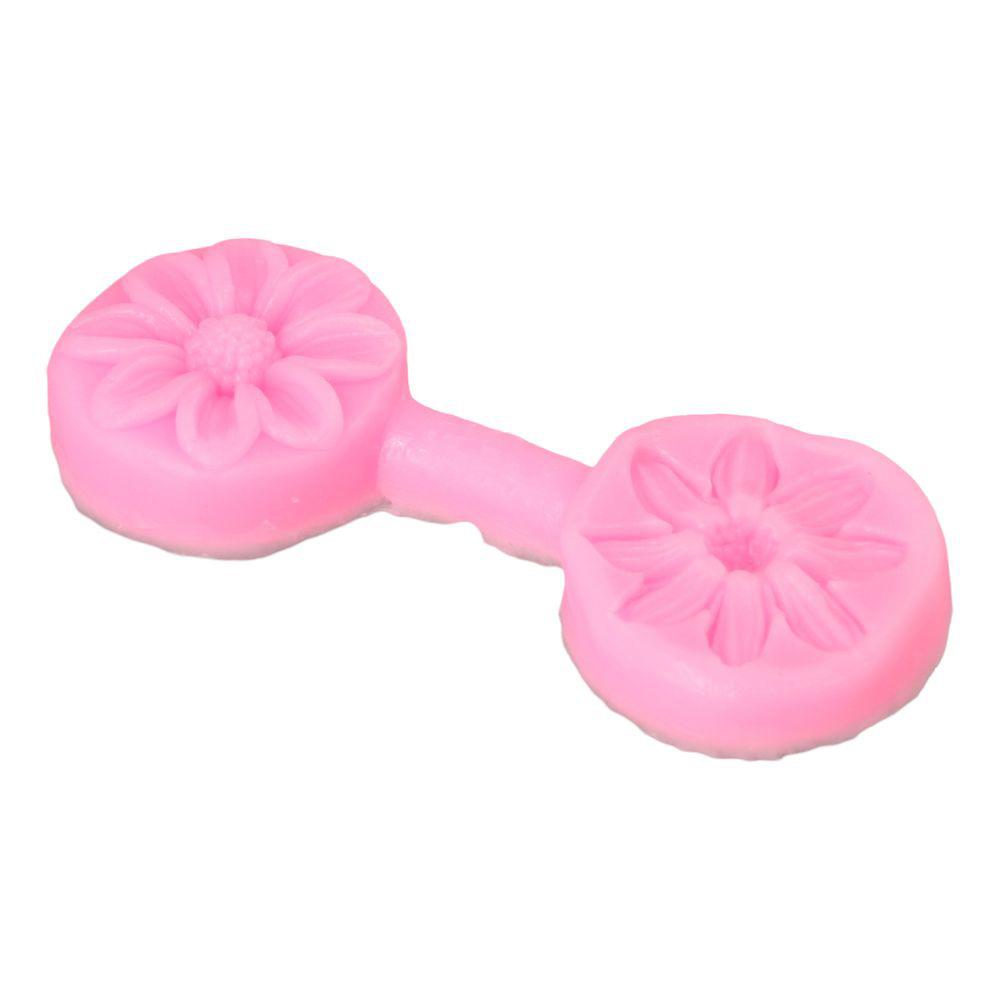 Silicone Polymer Clay Cutters Pink Flower Petals Clay  Polymer Clay Accessories
