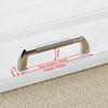 KAK Zinc Alloy Modern Cabinet Handles Kitchen Cupboard Door Pulls Drawer Knobs Handles Wardrobe Pulls Furniture Handle