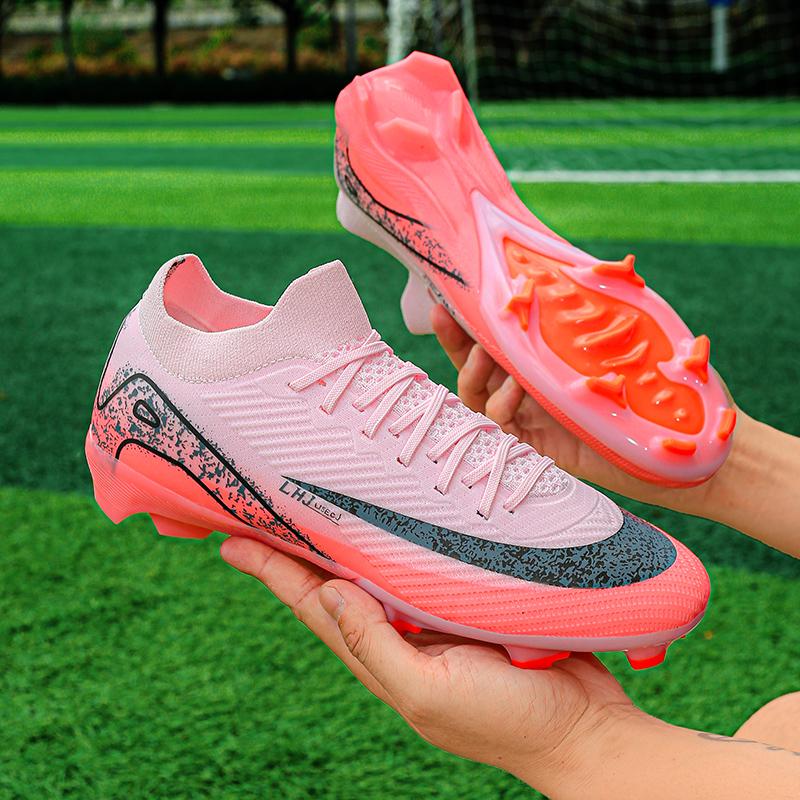 New Male's Soccer Sport Boots Training FG Top Quality Non-Soccer Shoes for Slip Cleats Sneakers Wholesale Drop Shipping Unisex Adult