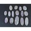 236Cts. Natural Pink Kunzite Oval Cabochon Gemstone 15Pcs Lot C-1145