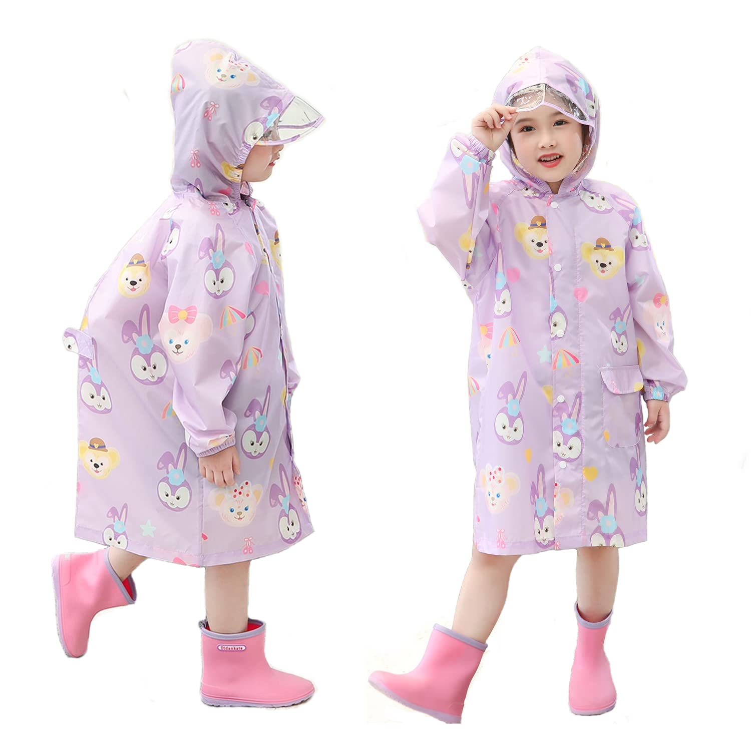 

Школа Дождь Начальная школа С Быстрым С Хранением Дождь Дождливый Поездки на работу к 1 Размер XL [JYZ] Детский дождевик, Дождевая одежда, Сумка, Мальчики, Девочки, Дети,