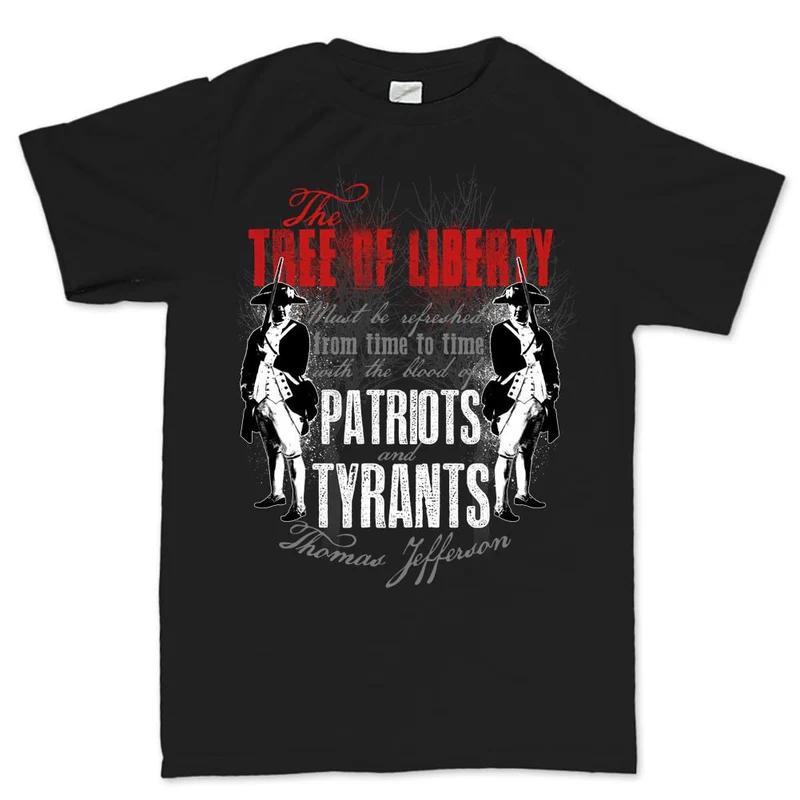 Unisex Black Cotton TShirt Patriot Style Vintage Freedom Muscle Fitness Shirt