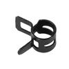 High Quality 50PCS Black Self Clamping Spring Hose Clips for Quick Setup