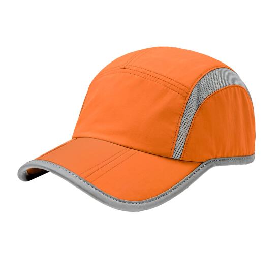 

Baseball Hat Extended Brim Breathable Mesh Foldable Sunshade Cap Portable Quick-Drying Outdoor Exercise Hat оранжевый