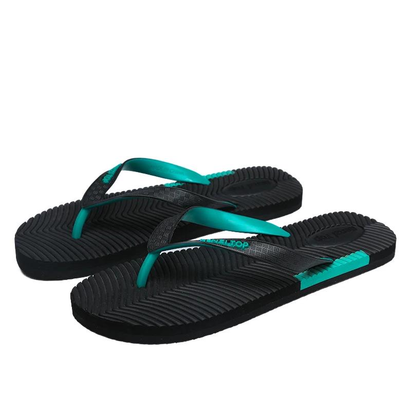 

VKWWHY Мужские пляжные шлепанцы Уличные летние тапочки Мужские модные шлепанцы из ЭВА Удобные плоские тапочки для дома Тапочки для бассейна 45 чёрный