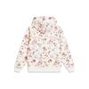 Li-Ning Full Print Hooded Sweatshirt Women Tops Off-White AWDU032-8