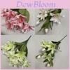 Artificial Lily Flower Bouquet For Wedding Decor And Photography Props