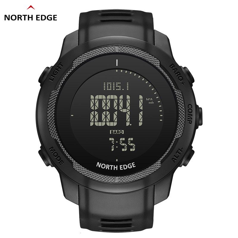 Men's Multifunctional Outdoor Sports Smartwatch: Altimeter, Barometer, Compass, Thermometer, Waterproof for Running & Mountaineering