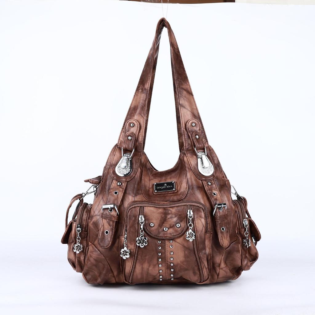 Angel kiss Tasche Damen Mode Handtaschen Damen Umhängetaschen PU Leder Handtasche Weibliche Umhängetasche Umhängetasche bolsa feminina