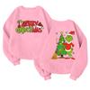 Children's Fashionable Lightweight Long-sleeved Round Neck Pullover With Pockets Printed Pullover