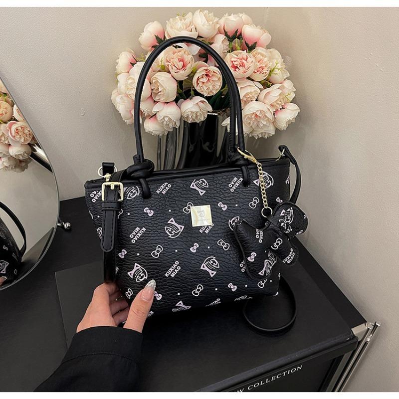 Premium Handbag Bag Women's New Spring and Summer Texture Shoulder Bag Casual Commuter Messenger Bag