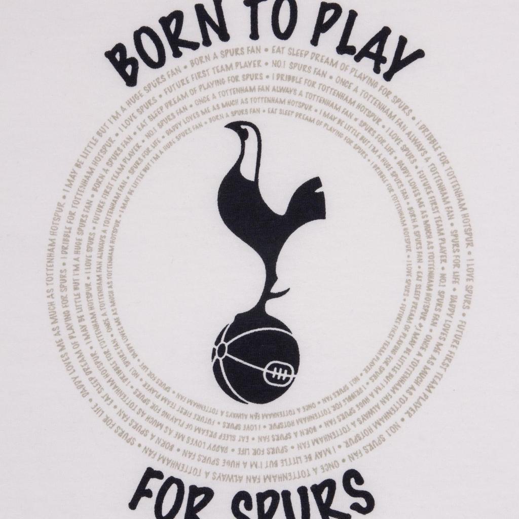 Tottenham Hotspur FC Baby Boys Born To Play Long Pyjama Set
