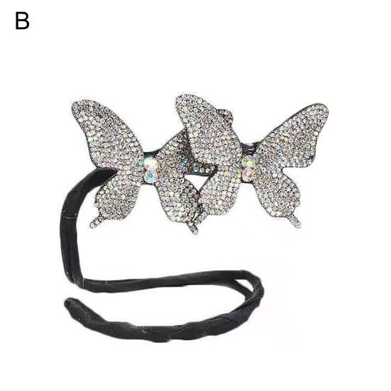 

Шпилька-булочка с перекрестными зубцами Прочный Эластичный B