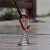 6Pcs Aluminum Zinc Zinc Alloy Outdoor Camping Deck Nail Stainless Steel Fixed Tent Rope Buckle  Hiking