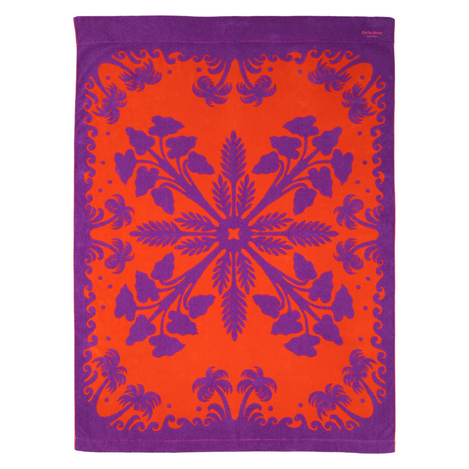 

Cathy Mum Island Style 86109804 Towel Blanket for Hawaiian Quilt Hale Hawaii Talopatch Approximately 140cm Wide x 190cm Long Women, Pattern, Series,