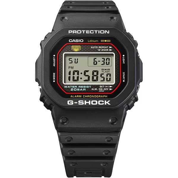 CASIO Special Reissue of the 20 ATM Water Resistant Watch G-SHOCK DW-5000R-1AJF, - Digital, Shockproof, Men's