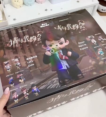 Rayan 5 Generations Date With Me Series Blind Box Mystery Box Toys Cute Action Anime Figure Kawaii Model Gift