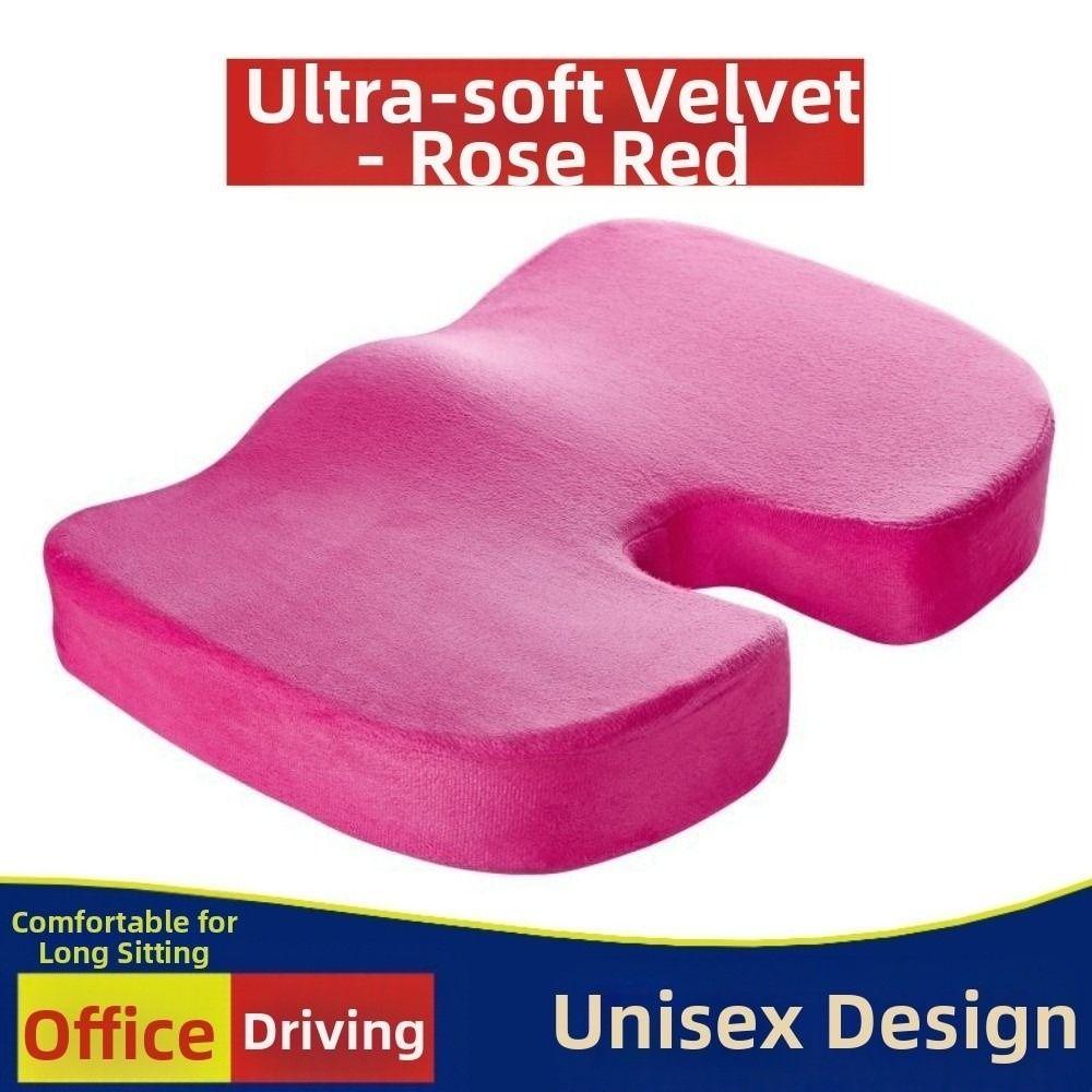 Non-slip Hemorrhoid Seat Cushion Slow Rebound Orthopedic Seat Cushion  for Home Office School