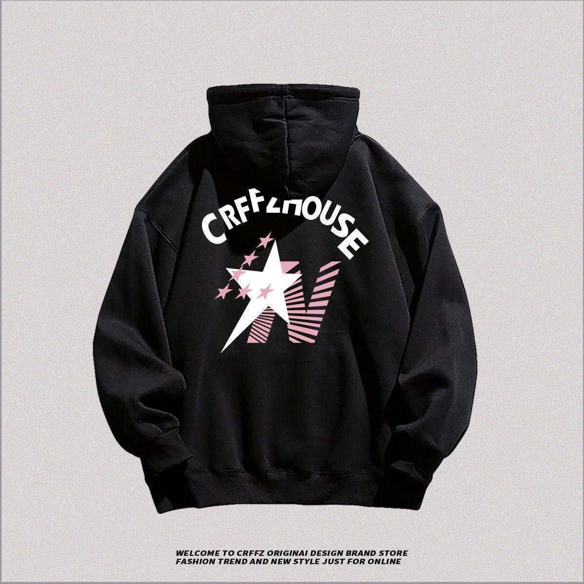 

Американская толстовка с капюшоном на флисовой подкладке: Осень/Зима 2024 Утепленный тренд для пар M