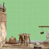 Green Vichy Plaid Wallpaper, Green Background for Living Room and Bedroom 50x1000