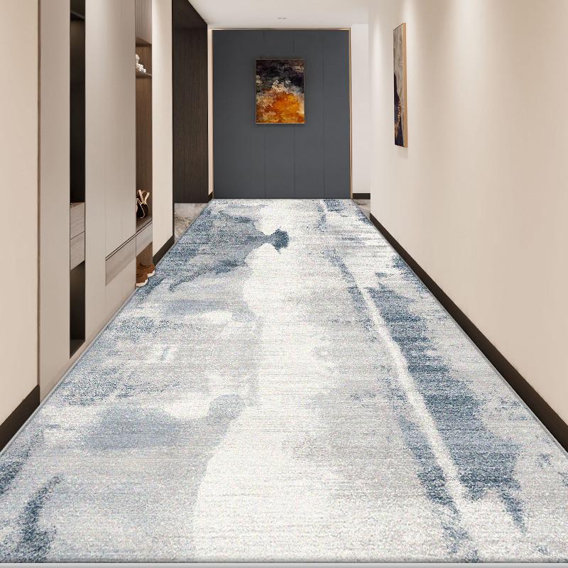 Modern Abstract Runner Corridor Carpet Living Room Decoration Home Hall Hallway Long Rugs Stairs Entryway Non-slip Anti Slip Mat