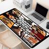 Benutzerdefinierter Name Personalisierte Grand Theft Auto VI Muster Mauspads, Laptop PC Schreibtischunterlage, Dekorative Schreibtischmatte für Zuhause Tastaturpad Geschenk