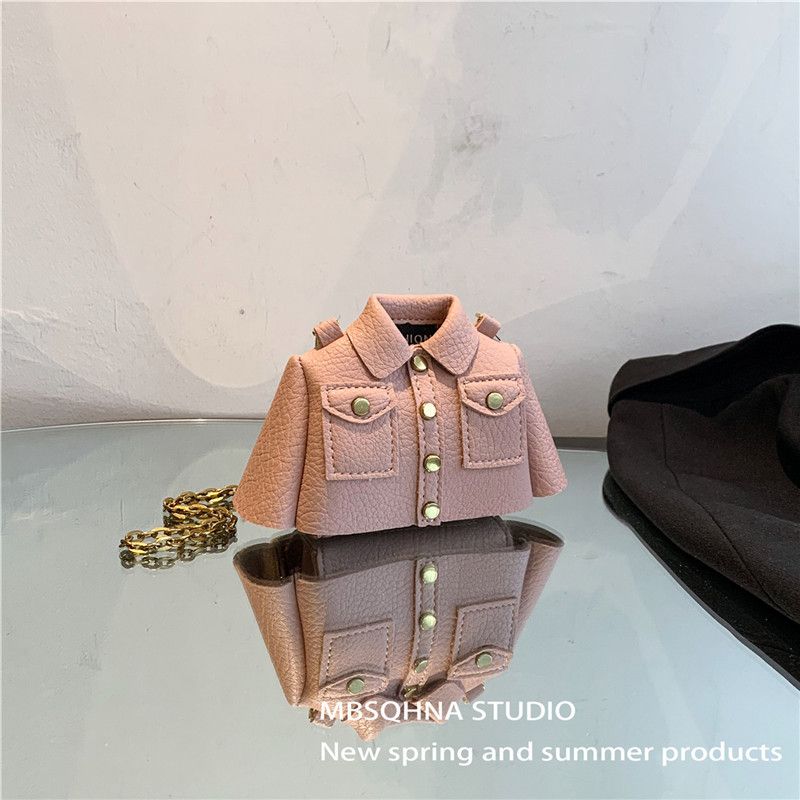 

Mbsqhna Western Style Mini Crossbody Lipstick Pack Chain Pink