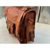 Vintage Briefcase Satchel Leather  Laptop Messenger Bag Shoulder Men's