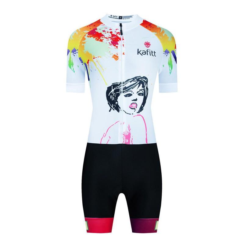 Unisex Quick-Dry Short-Sleeve Cycling Bodysuit Mountain Bike Downhill Trail Riding Outdoor Sport