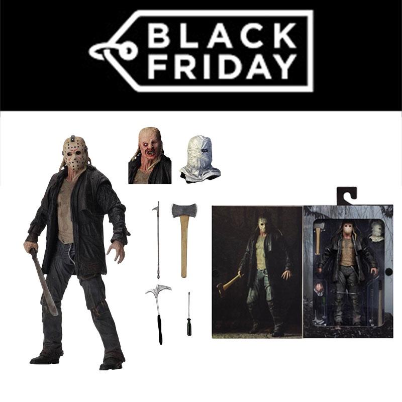 Neca 13 Jason 7 Hochwertiges PVC-Material 18cm Höhe Sammlerspielzeug