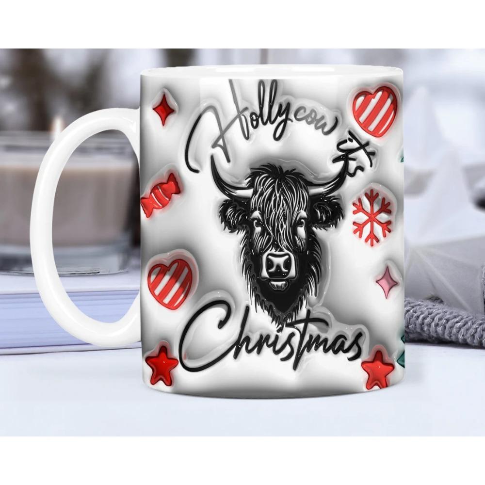 Ceramic Coffee Mug Tea Cup Christmas Gift