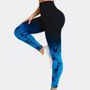 Gradient High Waist Yoga Leggings: Fat Burning, Hip Lifting, Tummy Control Fitness Pants