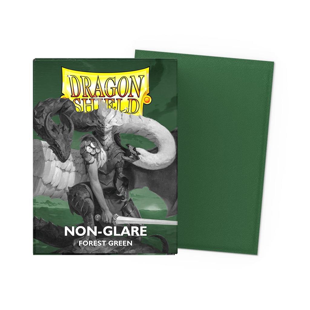 Dragon Shield Matte Standard Forest 100 Non-Glare Sleeves, Size, Green, Sleeves, AT-11825