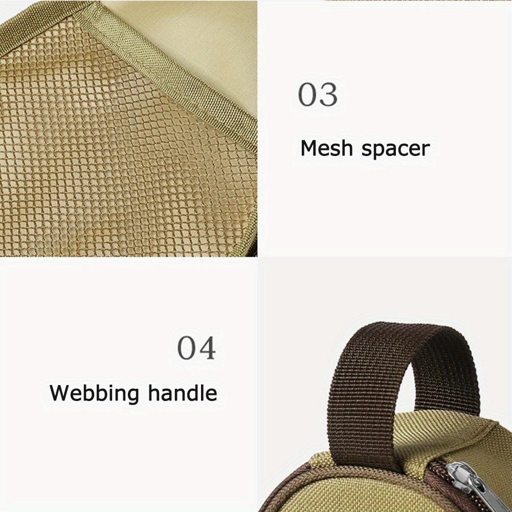 1 buc. Geantă de depozitare înaltă, pânză Oxford, veselă impermeabilă, cupe, geantă portabilă, geantă de picnic pentru călătorii camping în aer liber, geantă pentru bol fierbinte de exterior