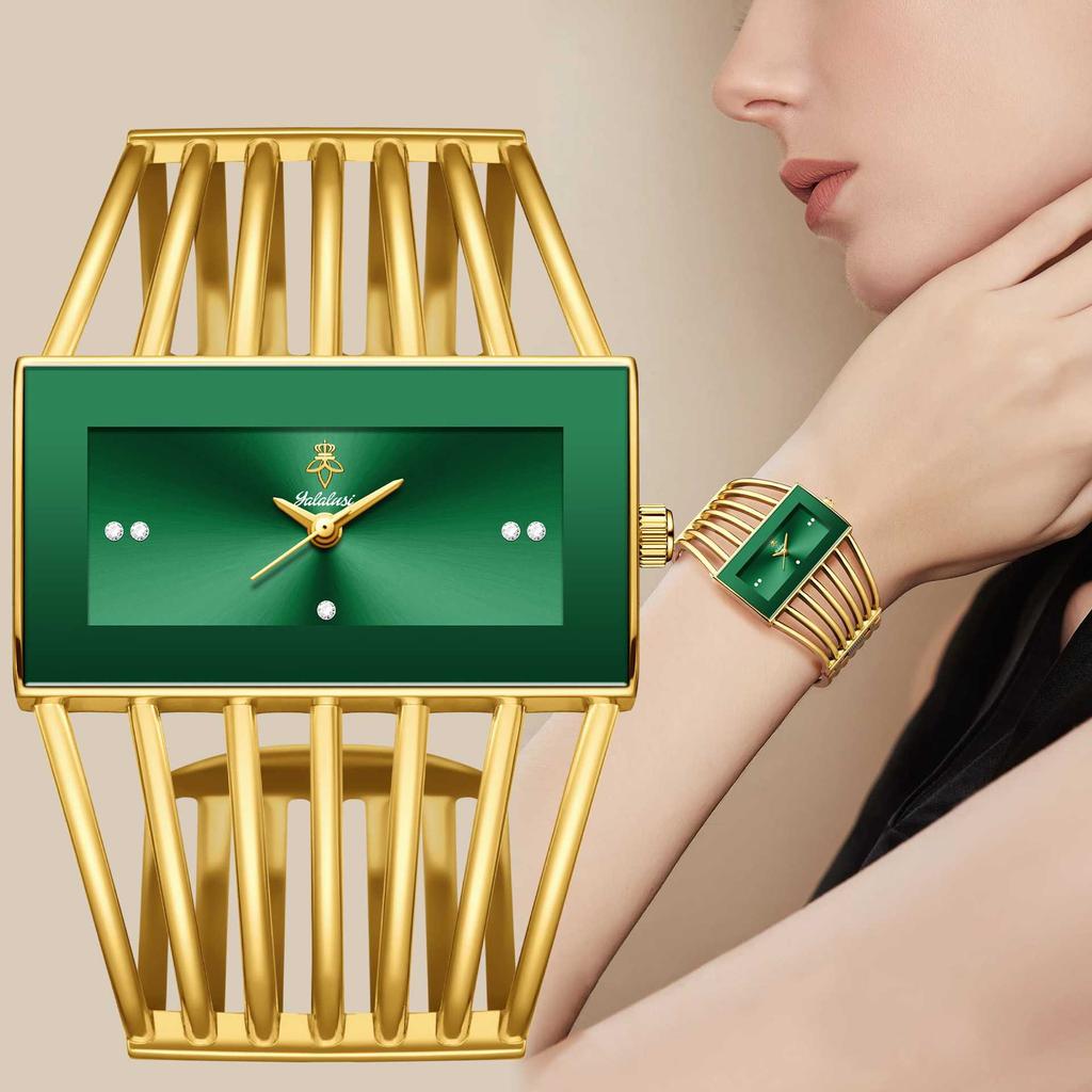 Yalalusi Bracelet Ladies Watch Cage Strap Diamond Women'S Watch Fashion Ladies Watch