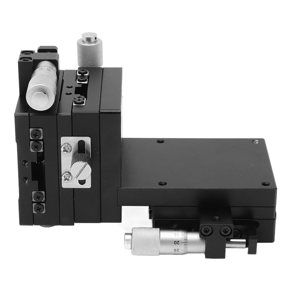 Manual XY Axes Linear Stage Lifting Sliding Table Combined High Accuracy