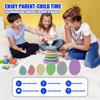 Children's Decompression Toy Colorful Sensory Strips Suction Cup Double-sided Sensory Strips
