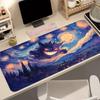 Large Purple PPokemon Gengar Gaming Mouse Pad Thickened LockEdge Anime Keyboard Table Desk Mat Gamer Playmat for PC Laptop