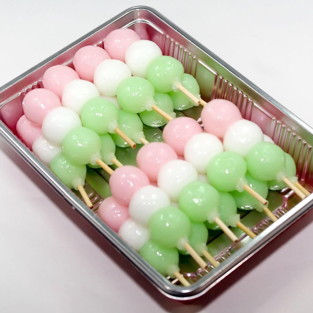 Food sample keychain dumplings that look like they could eat them 131OK - Three-colored