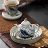 Hua Jing Tang Hand-Painted Fish & Algae Ceramic Teaware