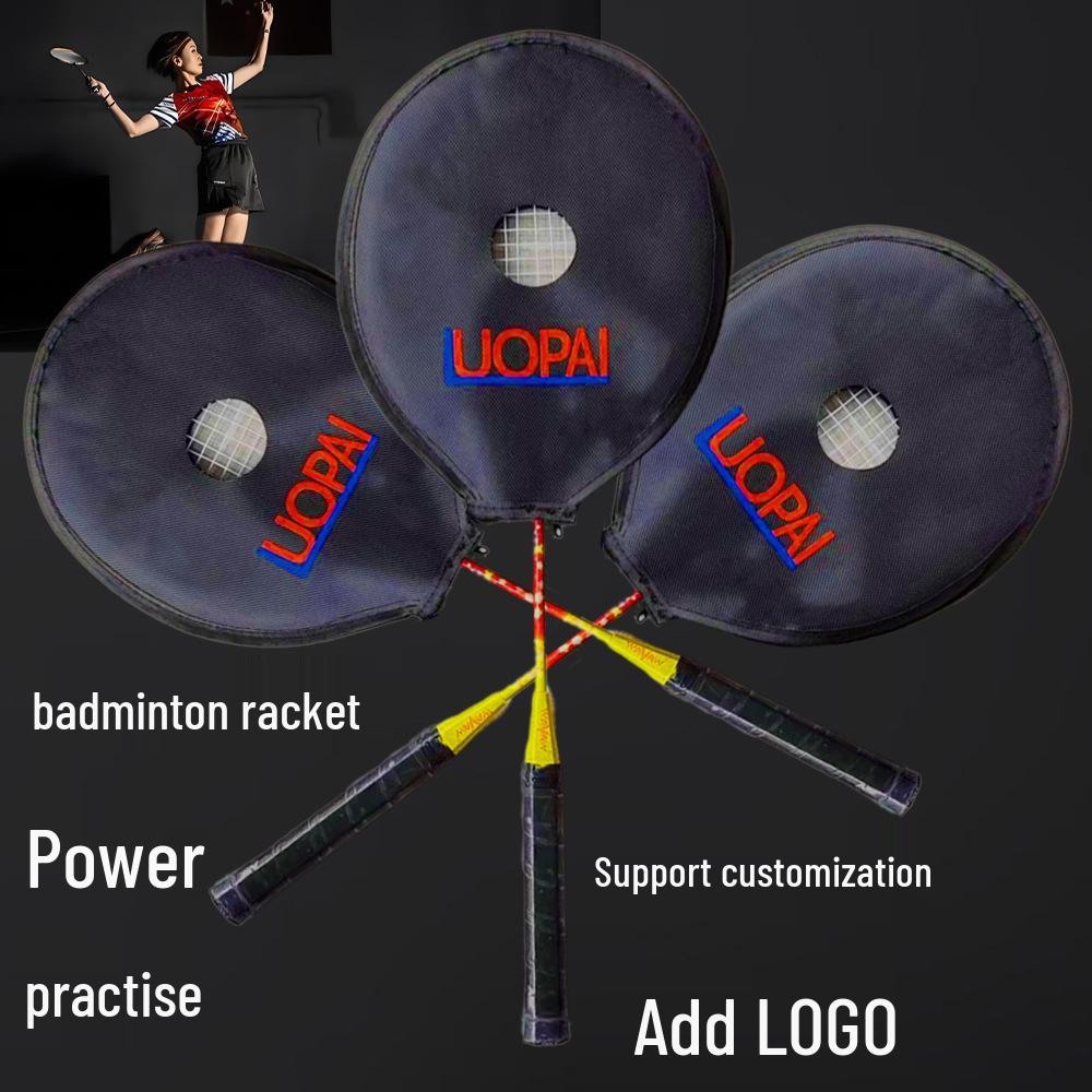 Durable Cross-Border Badminton Racket Head Cover for Protection and Training