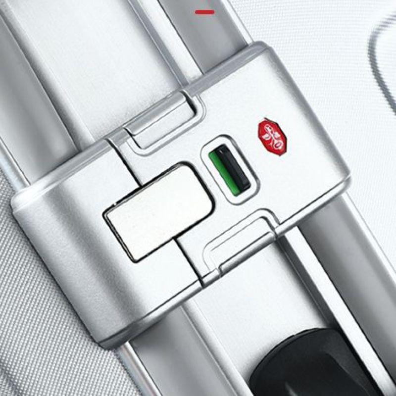 Suitcase Accessory Set: Buckle, Combo Lock, Handle & Leather Case B35 – Ideal for Travel & Daily Use.
