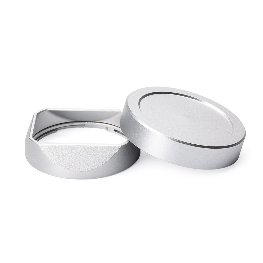 XE5 XF 27f2.8II Lens Hood with 39mm Adapter Ring for Fujifilm Fuji XF27mmF2.8 II XF23mmF2.8 R WR Metal Lens Shade Accessories
