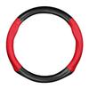 Carbon Fiber Leathe Car Steering Wheel Cover For Mazda 3 5 6 SKYACTIV Axela Atenza CX30 CX5 CX8 CX9 MX5 RX8 RX7 BT50 Accessories