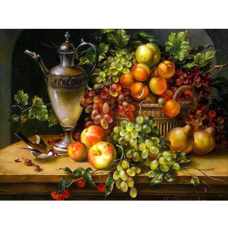 Diamond Embroidery Liqueur Full Drill Round/Square Diamond Painting Landscape Rhinestones Art Cross Stitch Kits Needlework