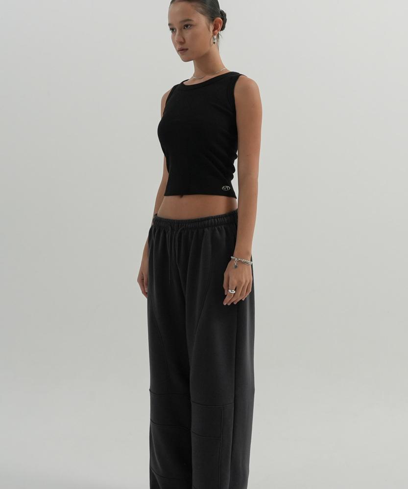 Bunteu 2Way Sweat Pants (Charcoal)